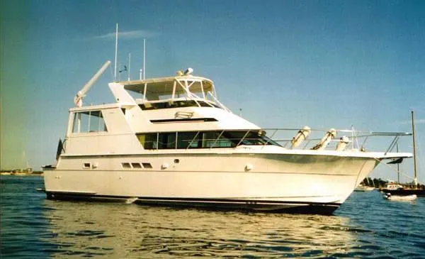 Slide: The Image of Hatteras Cockpit Motor Yacht 1994 - 0