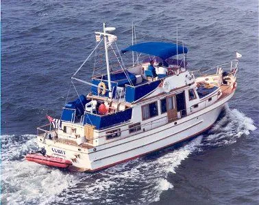 Slide: The Image of Marine Trader Trawler Yacht 1979 - 0