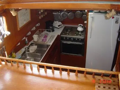 Slide: The Image of Marine Trader Trawler Yacht 1979 - 3