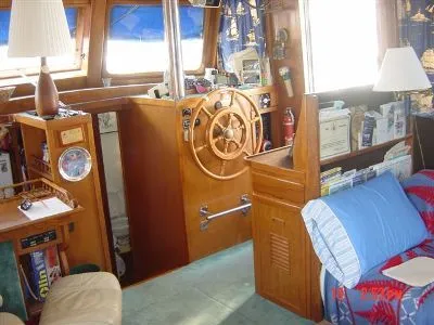 Slide: The Image of Marine Trader Trawler Yacht 1979 - 4