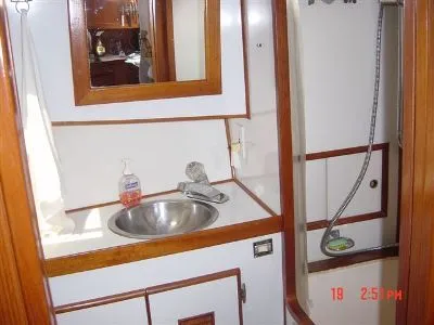 Slide: The Image of Marine Trader Trawler Yacht 1979 - 5