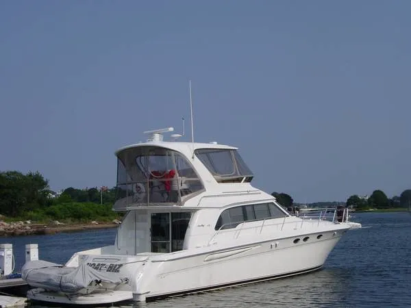 Slide: The Image of Sea Ray 480 Sedan Bridge 2000 - 11
