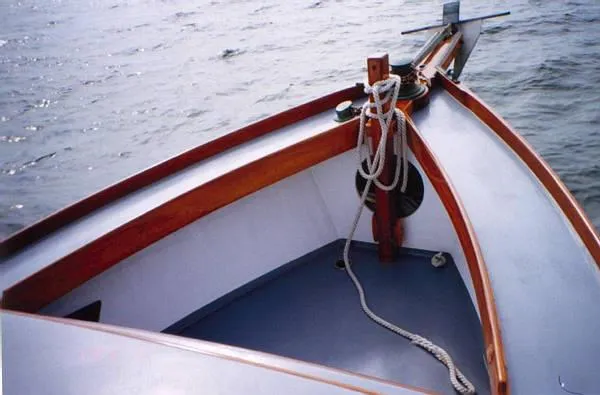 Slide: The Image of Jarvis Newman Lobster yacht 1972 - 1