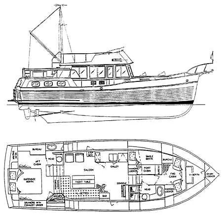 Slide: The Image of Grand Banks 42 Motoryacht 2003 - 1
