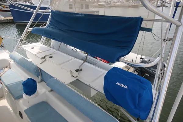 Slide: The Image of Manta 40 Sail Catamaran 1998 - 10
