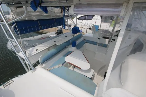 Slide: The Image of Manta 40 Sail Catamaran 1998 - 11