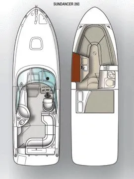Slide: The Image of Sea Ray 260 Sundancer 2005 - 2