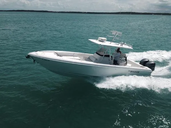 Slide: The Image of Intrepid 323 with 2013 Yamaha 350's 2008 - 0