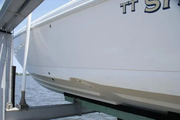 Slide: The Image of Intrepid 323 with 2013 Yamaha 350's 2008 - 4
