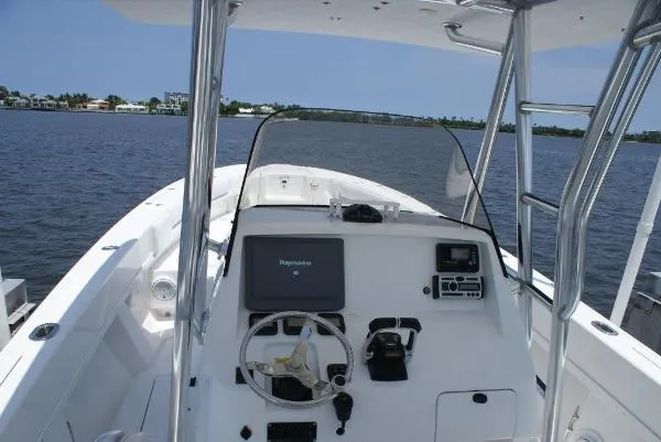 Slide: The Image of Intrepid 323 with 2013 Yamaha 350's 2008 - 5