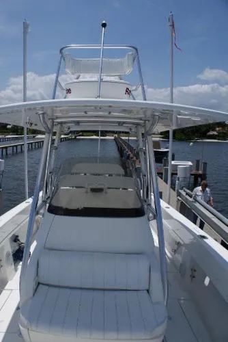 Slide: The Image of Intrepid 323 with 2013 Yamaha 350's 2008 - 8