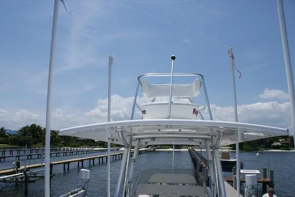 Slide: The Image of Intrepid 323 with 2013 Yamaha 350's 2008 - 9