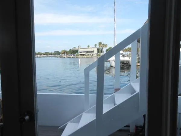 Slide: The Image of Florida Homemade Boat Houseboat 1971 - 9