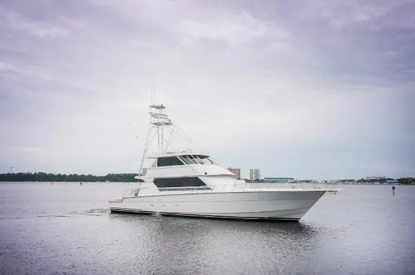 Slide: The Image of Hatteras 82 Convertible 1994 - 1