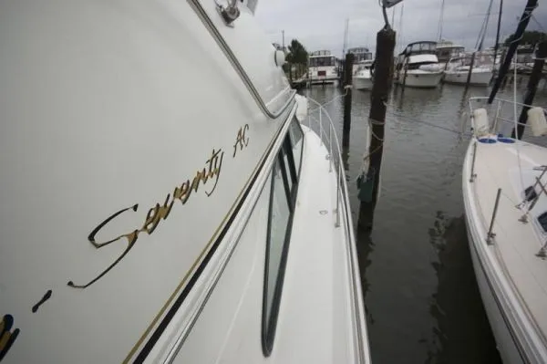 Slide: The Image of Sea Ray 370 AC with Bow Thruster Washer 1999 - 10