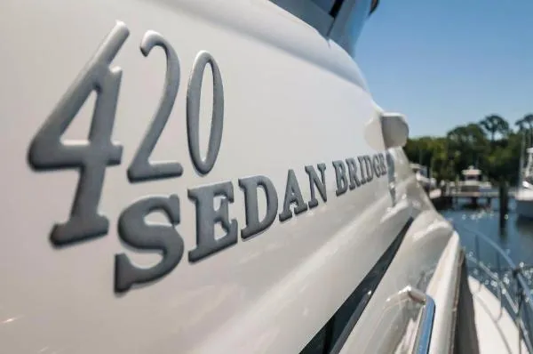 Slide: The Image of Sea Ray 420 Sedan Bridge 2005 - 2