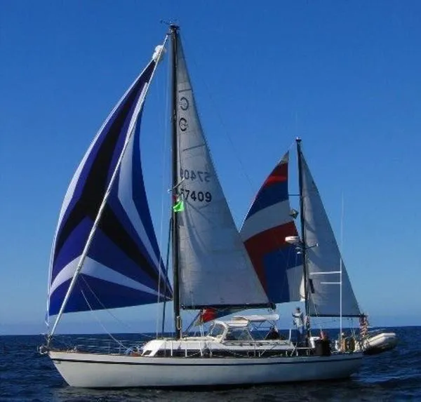 Slide: The Image of CAL 3-46 FT Center Cockpit Ketch 1976 - 0