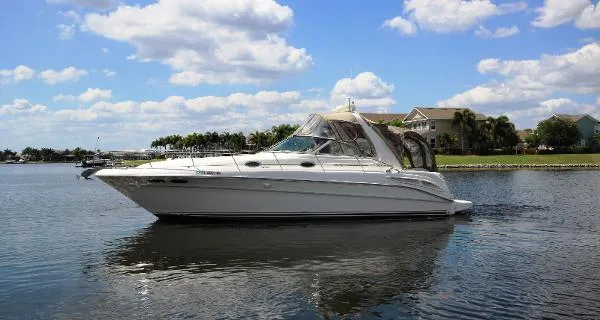 Slide: The Image of Sea Ray 340 Sundancer -2014 7.4 FWC Engines 2000 - 0