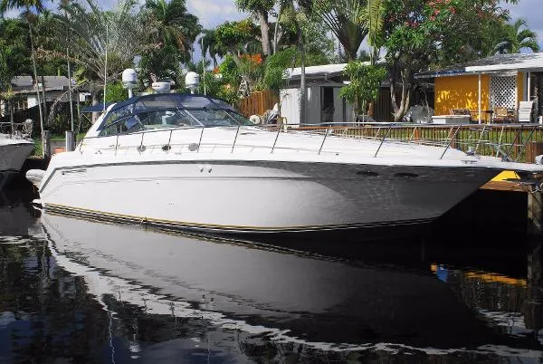 Slide: The Image of Sea Ray Freshwater 500 Sundancer with Lift 1995 - 0