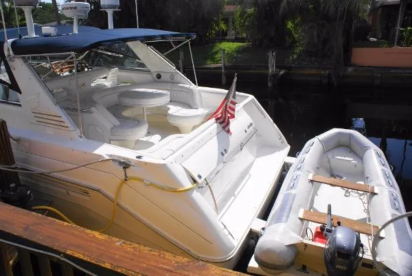 Slide: The Image of Sea Ray Freshwater 500 Sundancer with Lift 1995 - 1