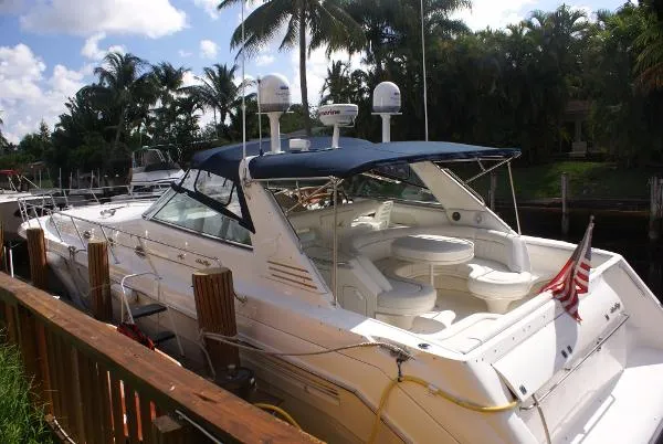 Slide: The Image of Sea Ray Freshwater 500 Sundancer with Lift 1995 - 2
