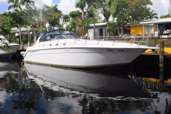Slide: The Image of Sea Ray Freshwater 500 Sundancer with Lift 1995 - 3