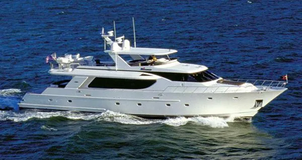 Slide: The Image of Northstar Yachts Cockpit Motoryacht 2003 - 1