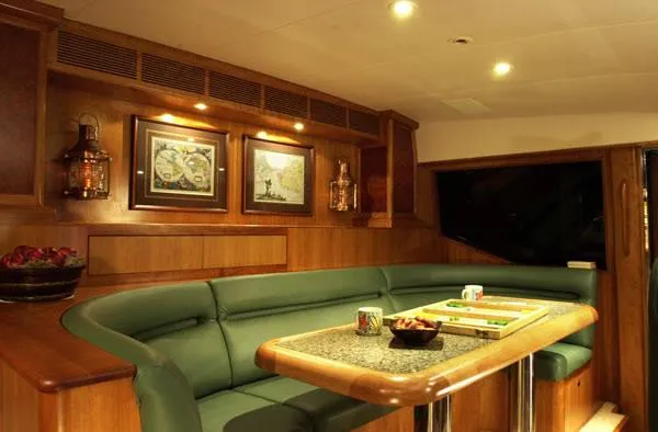 Slide: The Image of Northstar Yachts Cockpit Motoryacht 2003 - 11