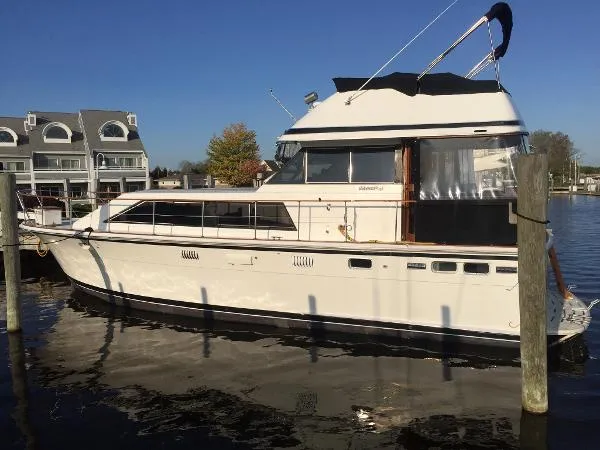 Slide: The Image of Trojan 44 Motor Yacht 1977 - 2
