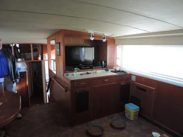 Slide: The Image of Bertram 58 Flybridge Motor Yacht 1981 - 9
