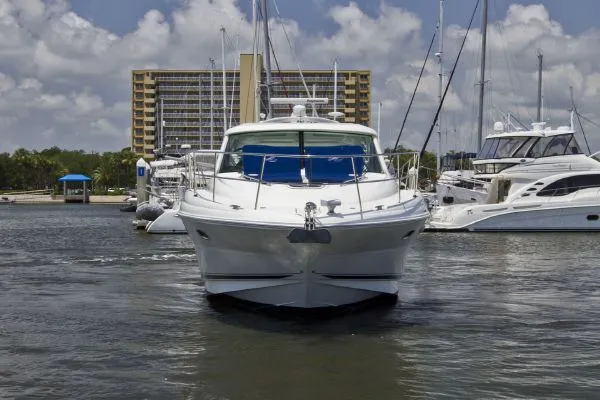 Slide: The Image of Sea Ray 500 Sundancer Pod drive 2010 - 2