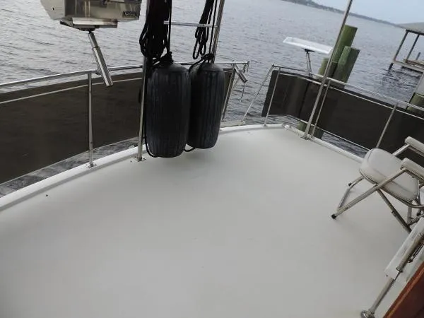 Slide: The Image of Carver Yachts 36 aft cabin 1988 - 7