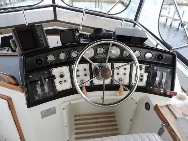 Slide: The Image of Carver Yachts 36 aft cabin 1988 - 9