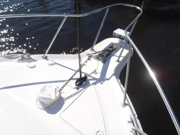 Slide: The Image of Sea Ray Express Cruiser W/Marlin Tower 1999 - 9