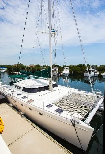 Slide: The Image of Fountaine Pajot Marquises 60 Custom 1999 - 2