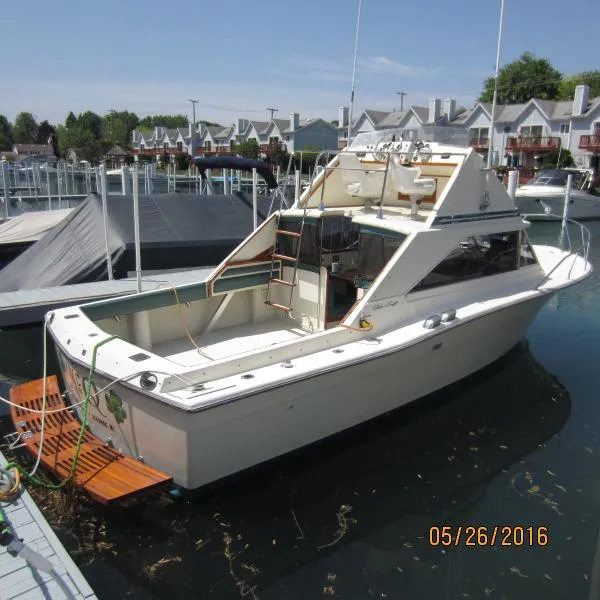 Slide: The Image of Chris-Craft 28 Commander Sports Express 1972 - 0