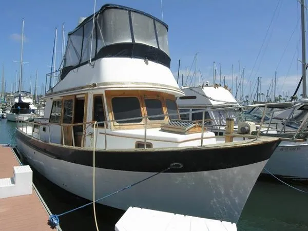 Slide: The Image of CHB Trawler 34 Aft Cabin 1978 - 1