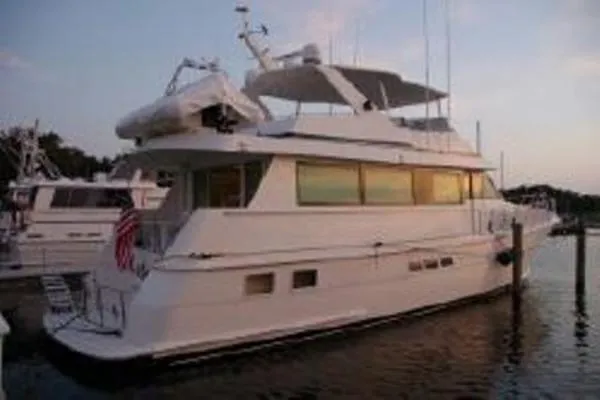 Slide: The Image of Hatteras 65' Sport Deck Motor Yacht 1998 - 2