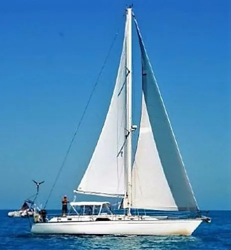 Slide: The Image of Morgan 44 Center Cockpit 1988 - 0
