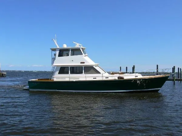 Slide: The Image of Alden 56 Downeast Flybridge Motoryacht 1998 - 1