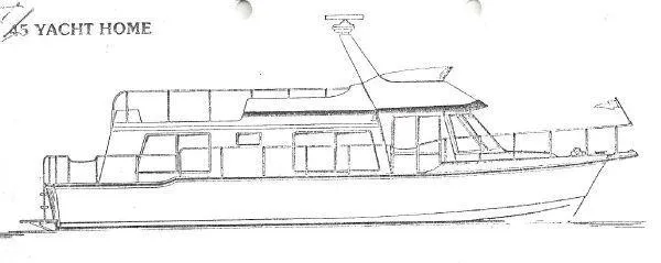 Slide: The Image of Chris Craft1 450 Yacht Home 1985 - 8