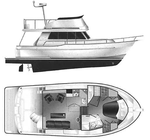 Slide: The Image of Mainship 350/390 Trawler 1999 - 10