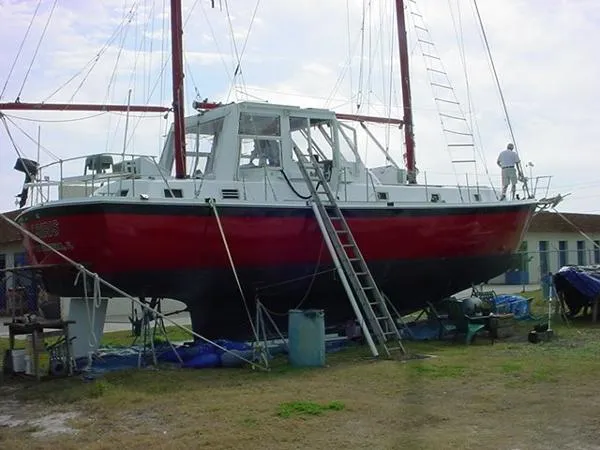 Slide: The Image of Gulfstar Motor Sailer 1973 - 1