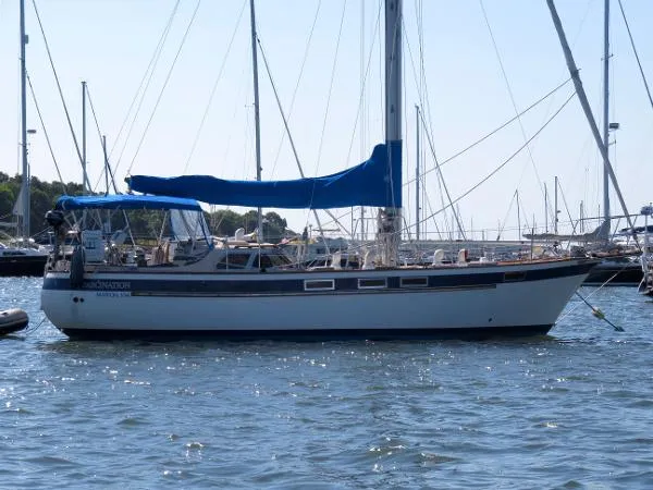 Slide: The Image of CORBIN 39 Pilothouse Cutter 1984 - 1