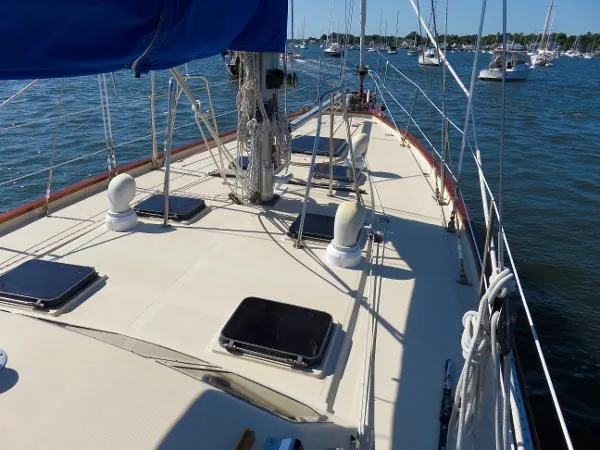 Slide: The Image of CORBIN 39 Pilothouse Cutter 1984 - 11