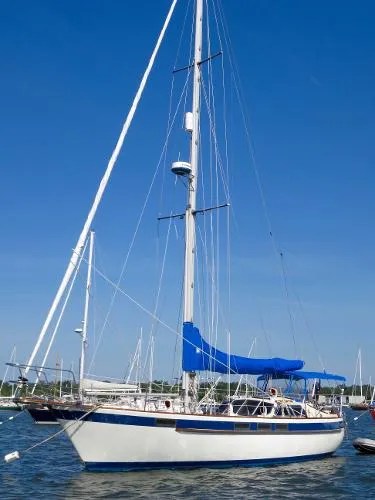 Slide: The Image of CORBIN 39 Pilothouse Cutter 1984 - 2