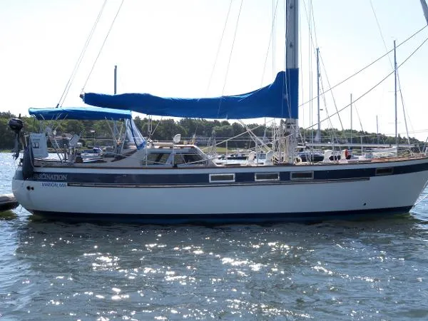 Slide: The Image of CORBIN 39 Pilothouse Cutter 1984 - 3