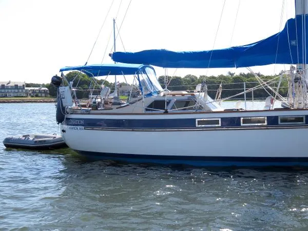 Slide: The Image of CORBIN 39 Pilothouse Cutter 1984 - 4