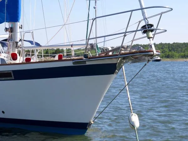 Slide: The Image of CORBIN 39 Pilothouse Cutter 1984 - 5