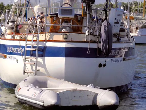Slide: The Image of CORBIN 39 Pilothouse Cutter 1984 - 8